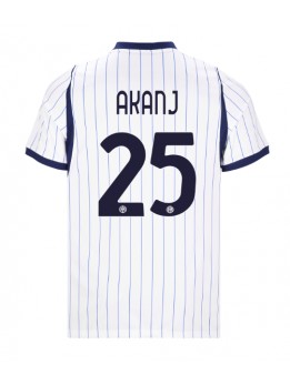 Moški Nogometna dresi replika Inter Milan Manuel Akanji #25 Gostujoči 2026-27 Kratek rokav